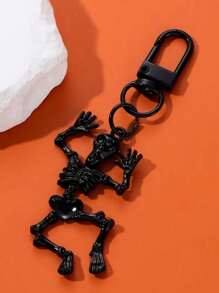 Gotischer Schlüsselanhänger Anhänger Kette, Gotischer Spinnen-Schädel Schlüsselanhänger, Halloween Anhänger Schmuckzubehör, Schädel Geist Halloween Element Schwarze Anhängerkette, personalisierter Anhänger, Halloween Geschenk, Kopfhörer Tasche Schlüsselanhänger. Dieser Anhänger enthält Halloween Elemente wie Fledermäuse, Spinnen, Schädel und Hexen, Tasche Anhänger, Taschenzubehör, Taschenketten