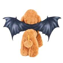 1pc Halloween Pet Bat Wings Decoration, Black,Halloween Dog Bat Wings Decoration Pet Funny Costume Dog Holiday Cosplay Props Halloween Halloween Costumes