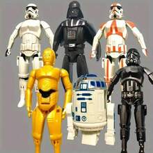 Star Wars Transformierbares Stern Wars Modell Set mit Aufbewahrungsei - Figur, Schulsachen, Sammlerstück für Auto-Innenraum-Dekoration, Büro & Autointerieurs, Premium-Geschenk für Erwachsene & Autoliebhaber, Party Halloween Weihnachten Geburtstag Geschenk