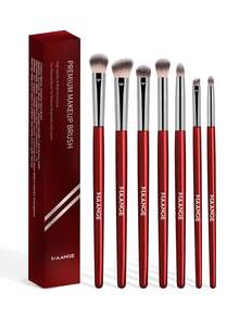 MAANGE 3/5/7/12/15/30件套专业眼部化妆刷套装，包含眼影刷、眉刷、混合刷、眼线刷，柔软纤维材质，方便携带，是理想的旅行化妆工具，也是送给女性和女孩的礼物。套装包含纸盒包装，是化妆刷套装、化妆刷套装、全套化妆工具、化妆刷套装、全套化妆工具、化妆刷套装、化妆礼品套装等。