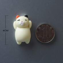 6pcs Cute Kitten Fridge Magnets, Colorful Resin Animal Magnetic Whiteboard Stickers, Decorative Magnets For Refrigerator, Office, Kitchen, Gifts For Friends And Family