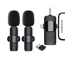 Microphone Cravate Sans Fil 4 En 1 Avec Interface 3,5 Mm, Compatible Avec Les Smartphones/ordinateurs/tablettes/cartes Son, Adapté Pour L'enregistrement Audio/vidéo, La Diffusion En Direct Et Les Entrevues