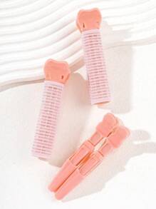 4 件蓬松发量增强器、无缝发夹、发根发夹、刘海发夹、前发发夹、发型设计套装、美发工具套装、学校用品、卷发工具、发饰、发型设计工具 - 彩色 - 查看 5