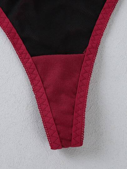 Set Kanten Verleidelijke Push Up Bra, Anti Sagging view 8