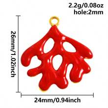 1个/2个装 奢华简约不锈钢真空电镀耐用珍珠镶嵌吊坠饰品，适用于包包装饰、DIY首饰制作、项链、手链、耳环，随机发货 - 彩色 - 查看 55