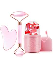 1 件/2 件/3 件/5 件/8 件/9 件面部美容刮痧工具套装、面部提拉按摩小工具刮痧滚轮按摩棒身体背部刮痧按摩组合、美容、护肤产品、水疗、自我护理、护肤工具、面部护理、美容师用品、按摩、面部按摩工具、面部滚轮