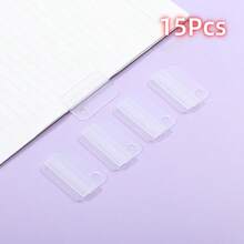 5/15/30/50个彩色索引夹、多功能书签、高品质文件分隔符、回形针 - 彩色 - 查看 14