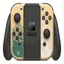 Nintendo 任天堂 Switch OLED 型号，香港版：塞尔达传说：托特克（王国之泪版），掌上游戏机，适合家庭、派对娱乐、休闲娱乐