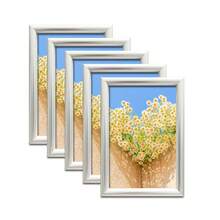 1 pièce ou 5 pièces Cadre photo minimaliste de haute qualité, facile à installer, convient pour la décoration de la maison, Halloween, Noël. Peut afficher des paysages, des photos, des portraits