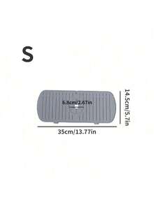 1 pièce Tapis d'évier en silicone, protection anti-éclaboussures pour robinet, tapis de séchage imperméable pour plans de travail de cuisine et de salle de bain, décoration pour la maison, tapis de cuisine antidérapants pour côté d'évier, accessoire de cuisine naturel et hygiénique pour la décoration de la maison et de la cuisine, faisant partie de vos styles confortables d'automne et d'hiver et des décorations de Noël