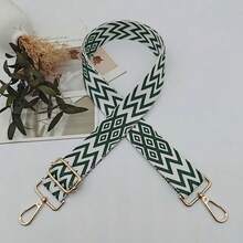 5cm Width Print Adjustable Shoulder Strap Versatile For Ladies Handbags & Bags Lanyard Boho - Multicolor - View 22