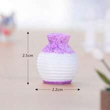 1PC Good-Looking And Practical Vase House Miniature Fairy Tale Garden Micro Landscape Decoration DIY Decoration Accessories Outdoor Statue, Random Color Delivery