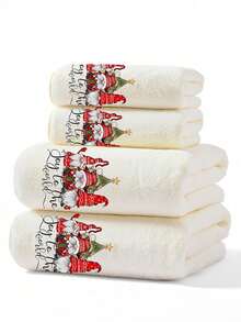 1 pezzo/2 pezzi Asciugamano natalizio in pile di corallo, super morbido e grande, asciugamano da bagno, asciugatura rapida, anti-sfilacciamento, asciugamano da sauna, alta assorbenza, super morbido (leggero e sottile), pratico, asciugamano per ospiti, accessorio da bagno di alta qualità, il miglior regalo per il partner. Dimensioni asciugamano: 40*80cm, Dimensioni asciugamano da bagno: 70*140cm Asciugamani da doccia per salone di bellezza, hotel, sport, essenziali per la casa, asciugamano, cura della pelle