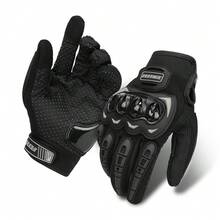 1 Pair Motorcycle Gloves, Breathable Motorcycle Touchscreen Full Finger Gloves, Motocross Riding Gloves, Outdoor Sports Gloves, Unisex - Multicolor - View 11