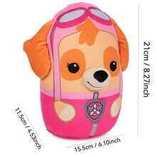 Spin Master Skye Squish Plush, Official Toy From The Hit Cartoon, Squishy Stuffed Animal For Ages 1 And Up, 8" - SKYE - View 7