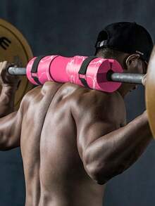 Bộ 4 miếng đệm vai tạ - Thích hợp cho các bài tập squat, deadlift và lunge - Đệm đỡ cổ và vai với lớp đệm mút mềm mại tạo sự thoải mái tối đa, dùng cho phòng tập, thể thao, tập luyện tại nhà, phụ kiện thể dục, đệm tạ cho squat và deadlift. - Nhiều màu - Xem 6