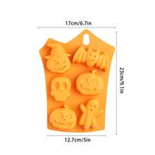 Ghost Silicone Mold, Ghost Chocolate Candy Molds Halloween Silicone Molds For Jelly, Chocolate, Candy, Gummy, Crayon, Resin - Multicolor - View 12