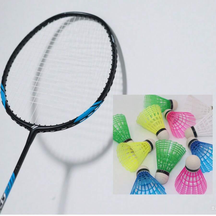 Plumas de colores de espuma a granel de colores aleatorios para bádminton de entrenamiento en interiores, duraderas y estables.