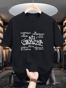 3RACHA Kpop Inspired Trio Graphic Tee, Unisex Tee Shirt For Men& Women - màu đen - Xem 1