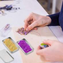 2/6Pcs Of 2.36X1.34X0.43 Inches, Sliding Top Tin Container, Tin Box Container, Small Item Storage Box With Lid, Such As Earrings, Jewelry Crafts, Etc