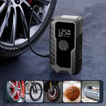 Car Emergency Starter - 6500A Car Emergency Starter Battery Pack, Suitable For Gasoline Engines Up To 10.0L  Engines Up To 8.0L, 12V Portable Car Battery Emergency Starter Box With 3.0-Inch LCD Display. - 黑色的 - 查看 4