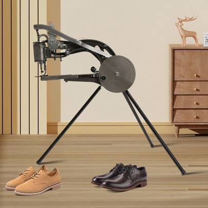 Hand Cobbler Shoe Repair Machine, Sewing Machines - Heavy Duty Shoe Repair Equipment With Needles For Cotton Linen Sewing Craft Tools, Hand Shoemaker - Leather Sewing Machine