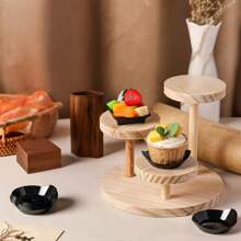 200/100/50 件 1 盎司迷你甜点盘，黑色小黑色开胃菜盘，用于盛放开胃菜、芝士蛋糕、草莓、冰淇淋 - 黑色 - 查看 8