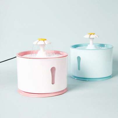 PETSIN 1pc Automatic Usb Electric Pet Water Fountain For Cats And Dogs To Drink Freely