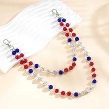 Wallet Chain Layered Pants Chains For Men Women Baseball Punk Jeans Key Chain Exquisite Rhinestone Pocket Chain Gifts For Baseball Players Lovers