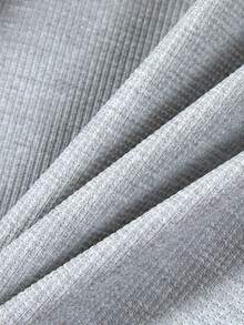 2 件男士休闲纯色衬衫，带双口袋和领子 + 裤子套装，轻便运动度假装，春秋季