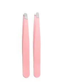 4件套专业不锈钢眉镊套装，精密镊子，适用于面部毛发/内生毛发/刺去除，美容修容工具 - 彩色 - 查看 16