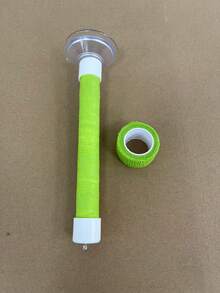 1 Set Vibrant Bird Perch Stand With Colorful Wrap - Easy Clean, Durable, Firm Installation, Smooth Surface Compatible, Includes 1 Replacement Bandage - Ideal For Parrots, PVC Window & Shower Suction Cup Base - Multicolor - View 12