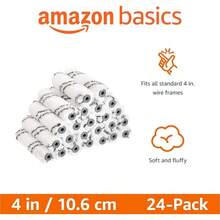 Basics - Fundas de rodillo de pintura de microfibra, de 22.86 x 0.95, paquete de 12 - Paquete de 24 - Ver 3