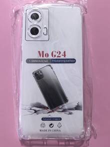1 件透明手机壳适用于 Moto、OnePlus、Nothing 系列，简约纯色手机保护套，轻巧防摔 TPU 外壳（军用级防摔保护）防水防震防刮 - 無色 - 查看 67