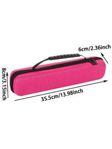 1 Pc Fashion Solid Color Travel Curling Iron Storage Box Multi-Functional Heat Resistant Travel Curling Iron Bag Compartment Waterproof , Packing Cube - Multicolor - View 10