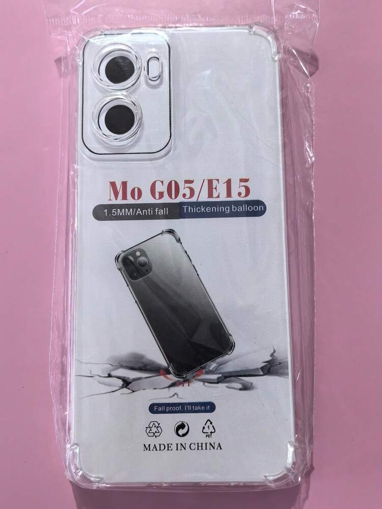 1pc Transparent Mobile Phone Case Compatible With Moto, OnePlus, Nothing Series, Simple & Solid Color Phone Protective Cover, Lightweight & Anti-Fall TPU Case (Military-Grade Drop Protection) Waterproof Shockproof Scratch Resistant - Clear - View 58