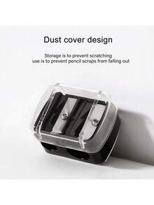 قطعتان/قطعة واحدة من مبراة أقلام المكياج ذات فتحتين، خيارات 4 ألوان مصغرة لمبراة مستحضرات التجميل للأقلام الحواجب والعيون والشفاه، مبراة محمولة بمقبض مضاد للانزلاق، مثالية لأطقم المكياج ولوازم المدرسة والصالونات، هدية رائعة للطلاب والفنانين والمبتدئين (عودة إلى المدرسة، هدايا جوارب عيد الميلاد)، مكياج، رخيصة، ديكور الغرفة، الحمام، السفر، غرفة النوم، اكسسوارات المكياج