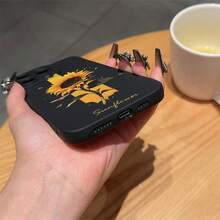 时尚黑色眼球设计TPU手机壳，兼容苹果和红米系列机型，是送给情侣、女朋友、女儿、青少年的绝佳礼物。 - 黑色 - 查看 5