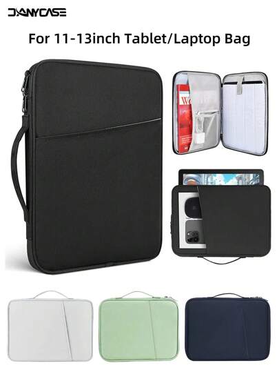 DANYCASE 11-13 Inch Tablet Bag Protective Tablet Sleeve Case Padded Carrying Case Fit For IPad 10th 11th 10.9 Pro 11 12.9 7th 8th 9th 10.2 ASUSlaptop Bag For Women Mac Book Case College Essentials Back To School Laptop Sleeve Autumn University Essentials Mac Book Case