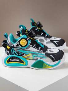 返校季男童鞋春季新款旋转扣篮球鞋，耐穿防滑运动鞋（大童款），女童运动鞋