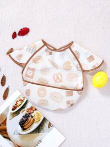 1 件防脏婴儿围兜 - 防水婴儿围裙 - 适合婴儿进食的旅行围兜 - 婴儿食物围兜 - 彩色 - 查看 2