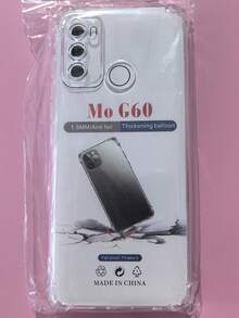 1 件透明手机壳适用于 Moto、OnePlus、Nothing 系列，简约纯色手机保护套，轻巧防摔 TPU 外壳（军用级防摔保护）防水防震防刮 - 無色 - 查看 70