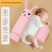 1pc Baby Side Sleeping Positioner Pillow, Anti-Spit Nursing Pillow, Infant Turning Assistance Cushion - Multicolor - View 11