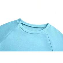 Apbondy Girls Shirts Casual Long Sleeve Crewneck Loose Striped Sweatshirts Pullover Tops