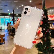 Funda de teléfono a prueba de golpes de borde suave y moderno: Funda de teléfono estética de arte azul marino de Star Eater, transparente, decoración de otoño, para iPhone 16 Pro Max, funda transparente para iPhone 11 12 13 14 15 Pro Max Plus XR, funda de teléfono transparente, regalos lindos para novias. Esta funda a prueba de golpes es un compañero confiable para tu teléfono. - 1 pieza - Ver 3