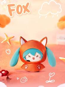 雨天毛绒盲盒：6款可爱动物连帽毛绒玩具（兔子、狐狸、熊猫、考拉、青蛙、小猫），毛绒玩具钥匙扣，完美装饰包包。这些可爱的动物连帽玩具采用优质毛绒面料制成，是动漫和毛绒玩具爱好者的完美收藏惊喜。它们也是馈赠亲朋好友的理想礼物，可作为桌面装饰，或为日常配饰增添一丝可爱气息。 - 彩色 - 查看 5