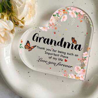 Centerpieces Personalized Grandma Gift - Unique Home Decor, Cute Desk Decor, Office Decor For Women, Table Decor, Bedroom Decor, Mothers Day Gifts - Ideal For Home, Office, Bedroom; Great For Mothers Day, Birthday
