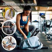 Bộ 2 dây tập luyện không dây, dây tập di động, dây tập đa năng 3 trong 1 không dây, dây hơi, lực cản điều chỉnh được, dụng cụ tập luyện cường độ cao ngắt quãng (HIIT), giúp săn chắc cánh tay, tập luyện tim mạch và cơ bắp, bài tập aerobic tác động thấp, phù hợp cho người mới bắt đầu, dụng cụ tập gym tại nhà dành cho cả nam và nữ. - màu đen - Xem 10