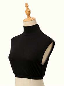 2 sztuki damskiego golfu w jednolitym kolorze, narzutka na ramię, intymny panel, bolerko dla kobiet, swobodny, uniwersalny styl, dostępne w wielu kolorach, do noszenia na co dzień, na sukienkę lub jako dekoracja świąteczna - 2 SZT. wielokolorowe - Zobacz 15