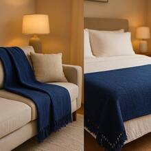 Giant Luxury Sofa Blanket 120x210 Protective Sofa Cover Type - 淺粉色 - 查看 9